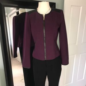 Calvin Klein Plum Purple Blazer (Jacket) Size 6/8